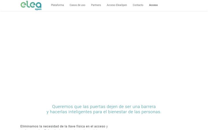 Screenshot of eleaopen.com