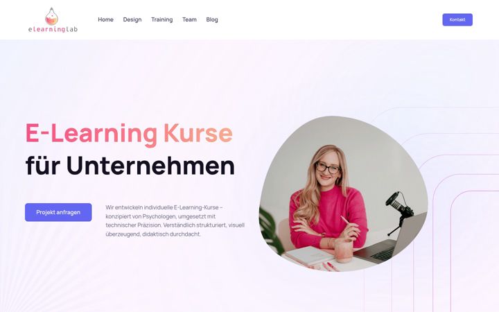 Screenshot di elearninglab.de
