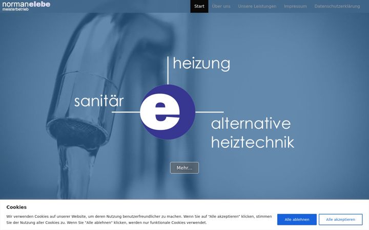 Screenshot di elebe.de