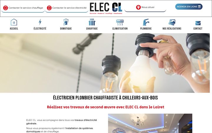 Zrzut ekranu elec-cl.fr