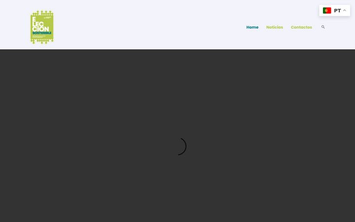 Captura de pantalla de eleccionsostenible.es