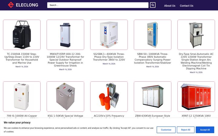 Screenshot of eleclong.com