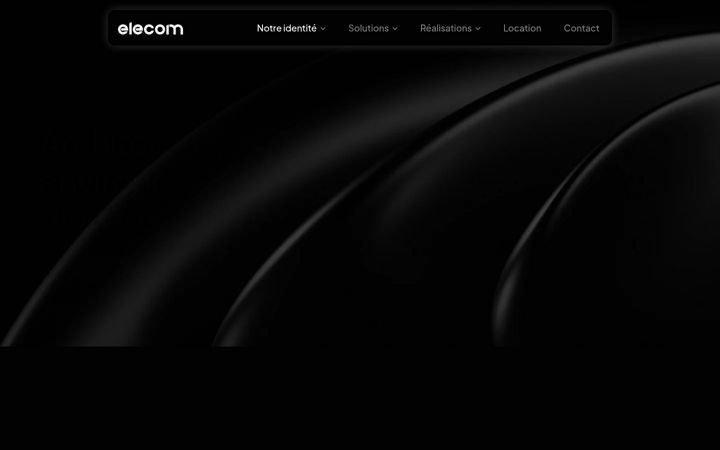 Zrzut ekranu elecom.fr