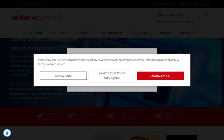 Ekraanipilt saidist elecpol.pl