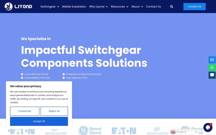 Screenshot of elecspare.com