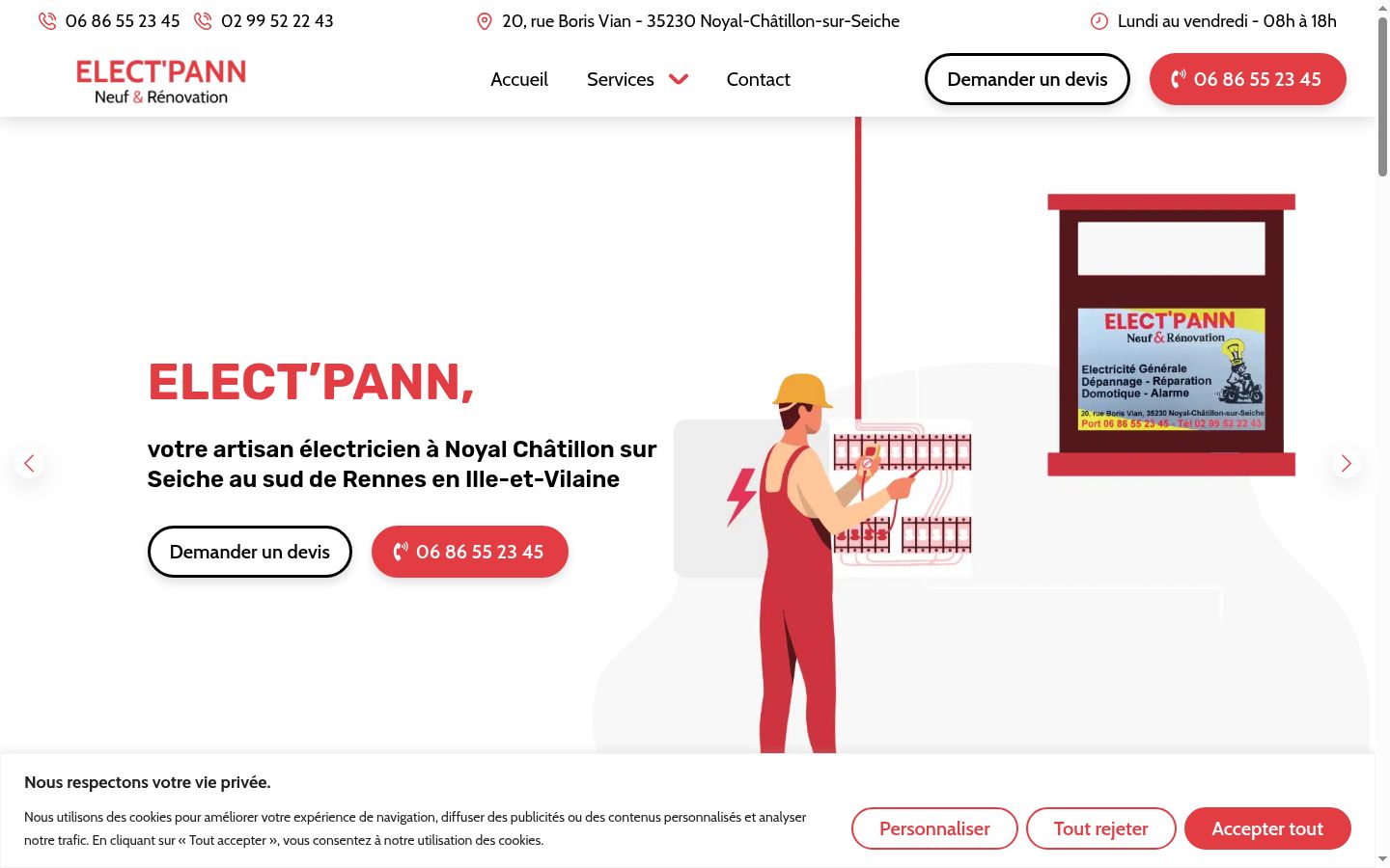 Zrzut ekranu banera zgody wyświetlanego przed jakąkolwiek interakcją