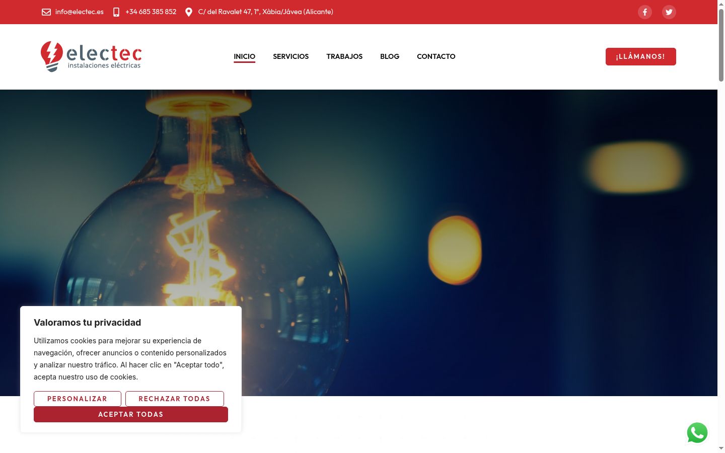 Screenshot van de toestemmingsbanner zoals getoond vóór enige interactie