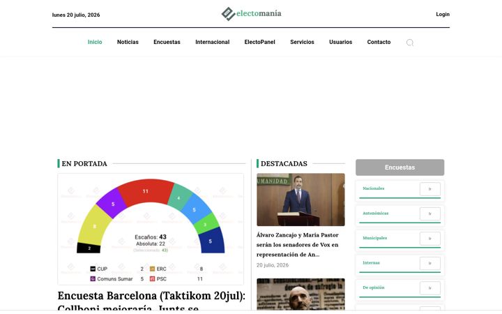 Screenshot of electomania.es