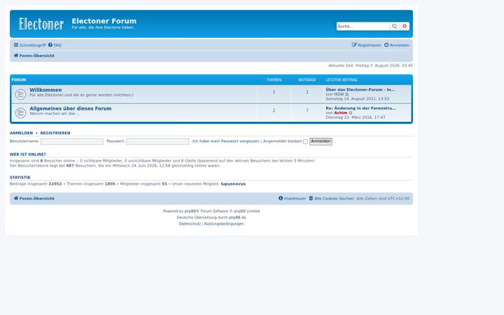 Captura de pantalla de electoner.info