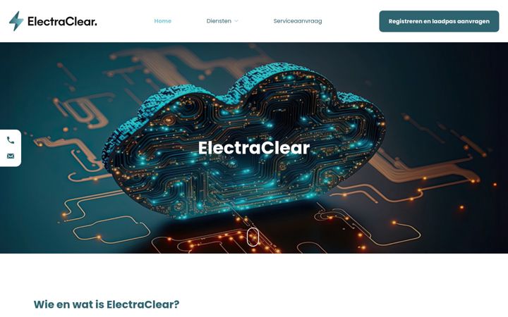 Screenshot of electraclear.com