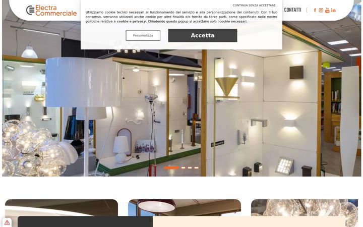 Screenshot of electracommerciale.com