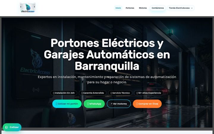 Screenshot of electric-access.com