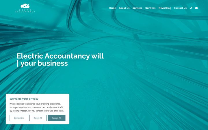 Screenshot του electric-accountancy.co.uk