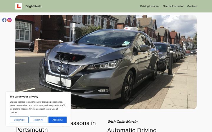 Screenshot του electric-instructor.co.uk