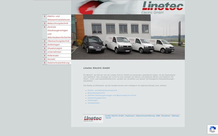 Skærmbillede af electric.co.at