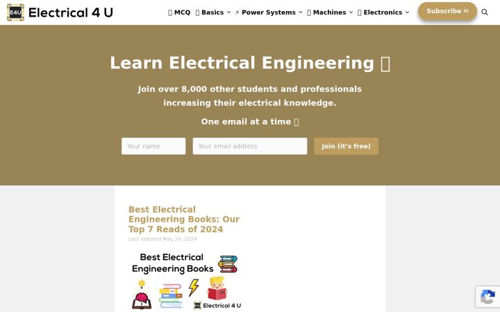 Screenshot of electrical4u.com