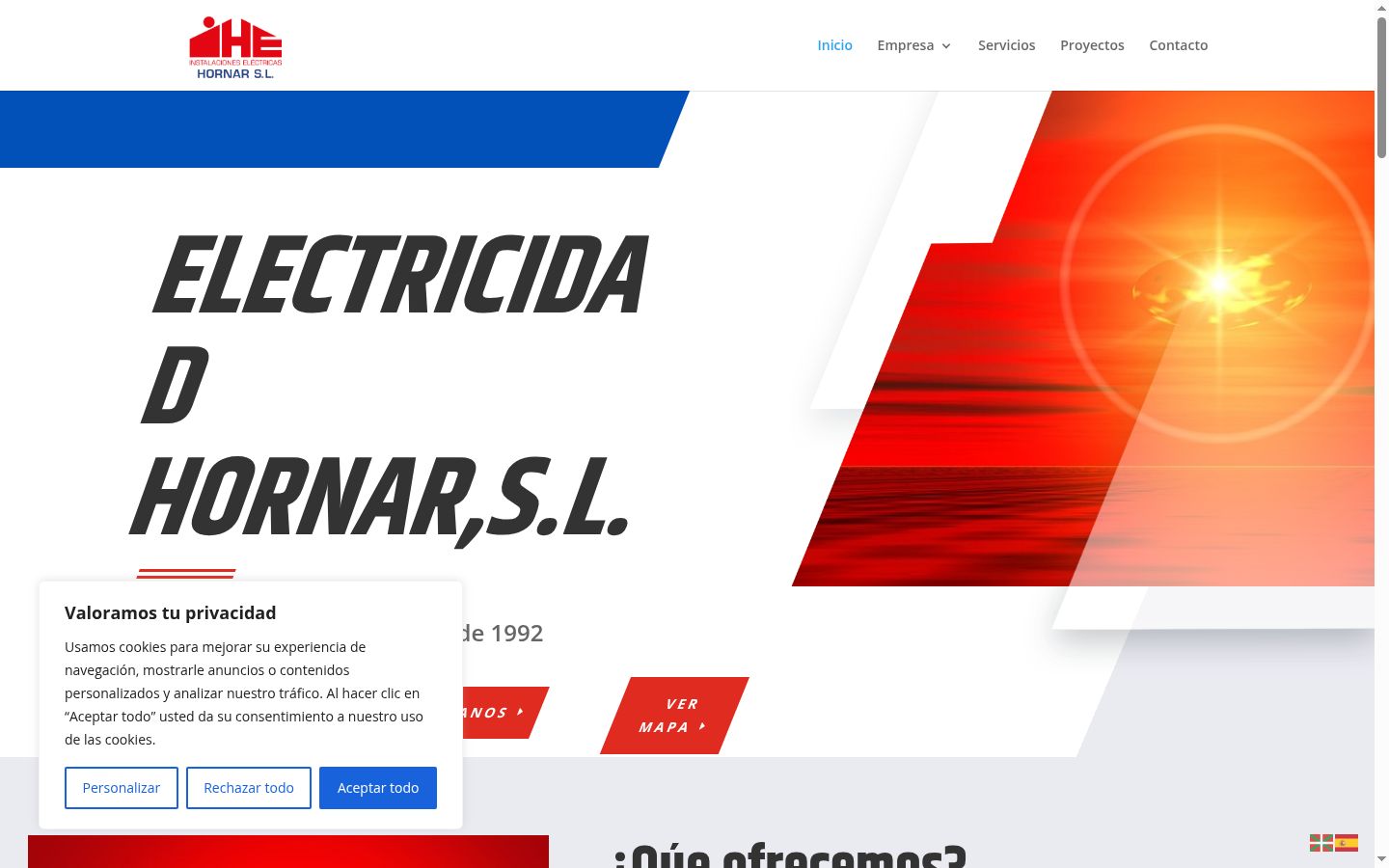 Screenshot tal-banner tal-kunsens muri qabel kwalunkwe interazzjoni