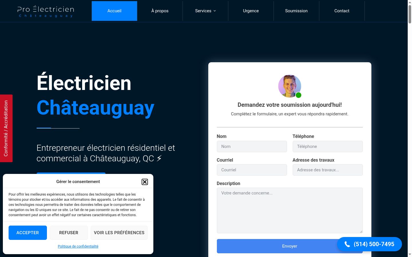 Sutikimo reklamjuostės, rodytos prieš bet kokią sąveiką, ekrano kopija