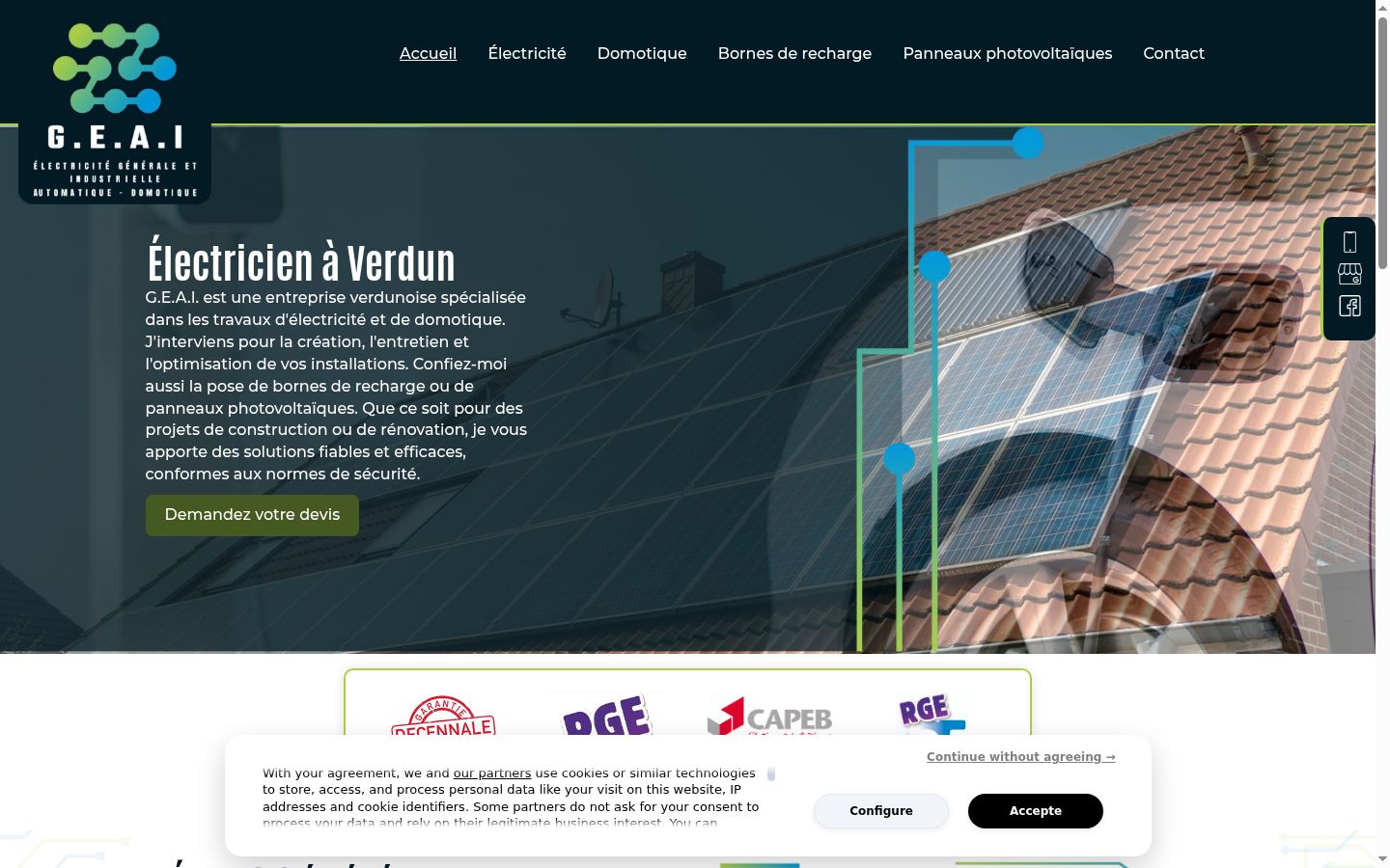 Sutikimo reklamjuostės, rodytos prieš bet kokią sąveiką, ekrano kopija
