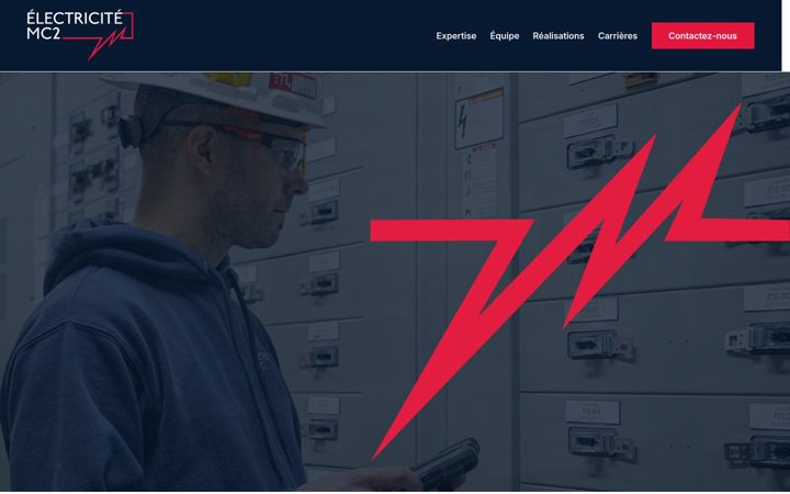 Snimka zaslona za electricitemc2.com