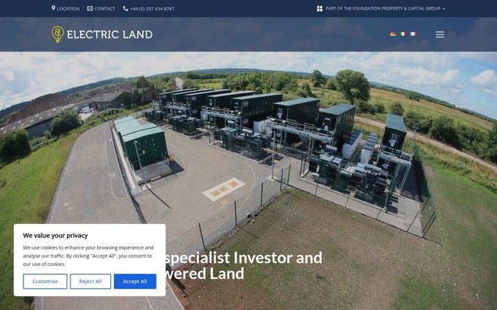 Screenshot of electricland.com