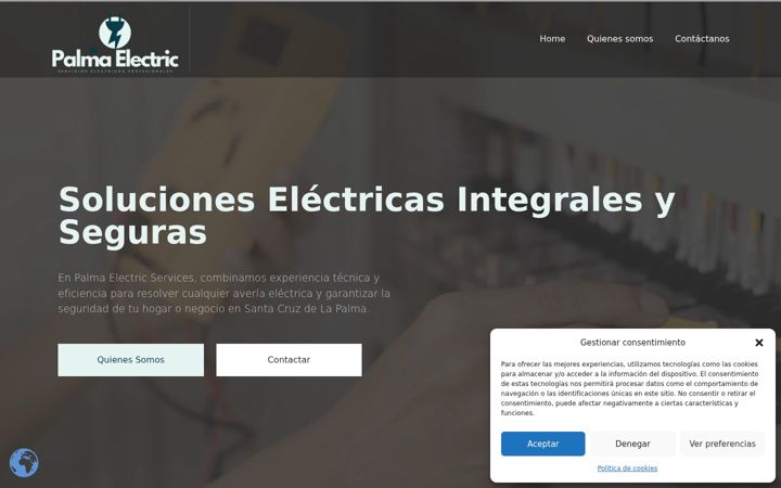 Screenshot of electriclapalma.com