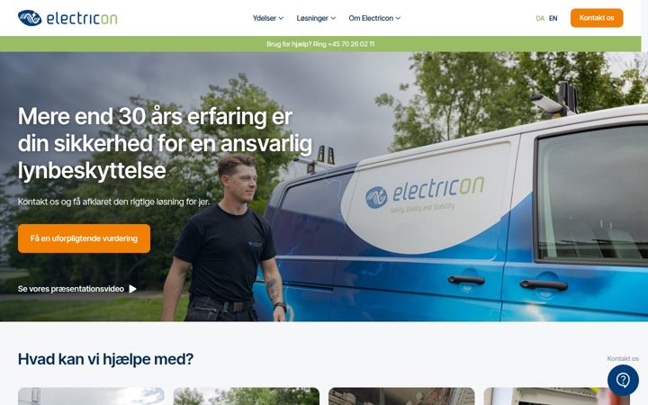 Ekrānuzņēmums no electricon.dk