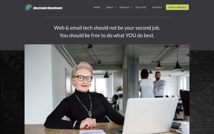 Screenshot of electricstores.com