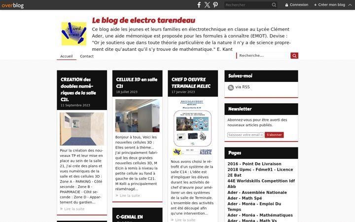Screenshot of electro-tarendeau.com