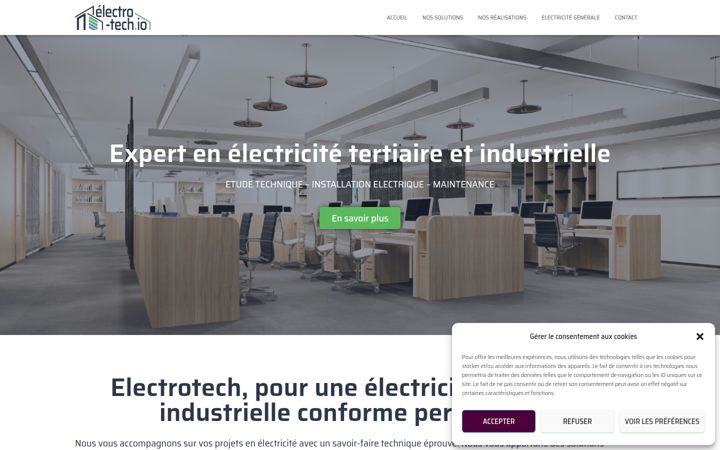 Zrzut ekranu electro-tech.io