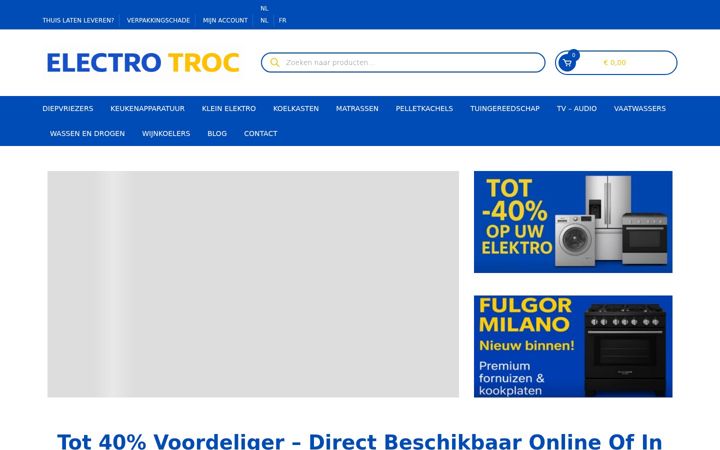 Capture d'écran de electro-troc-ronse.eu