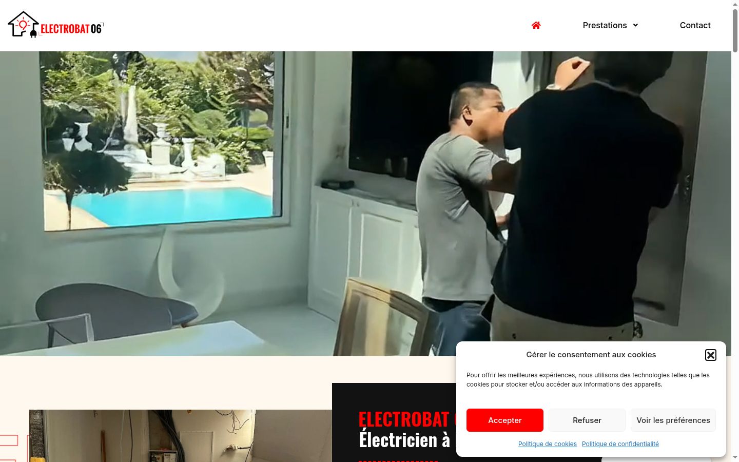 Snímka obrazovky banera súhlasu zobrazeného pred akoukoľvek interakciou