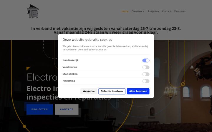 Ekrānuzņēmums no electroboesten.nl