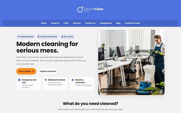 electrocleanglasgow.com