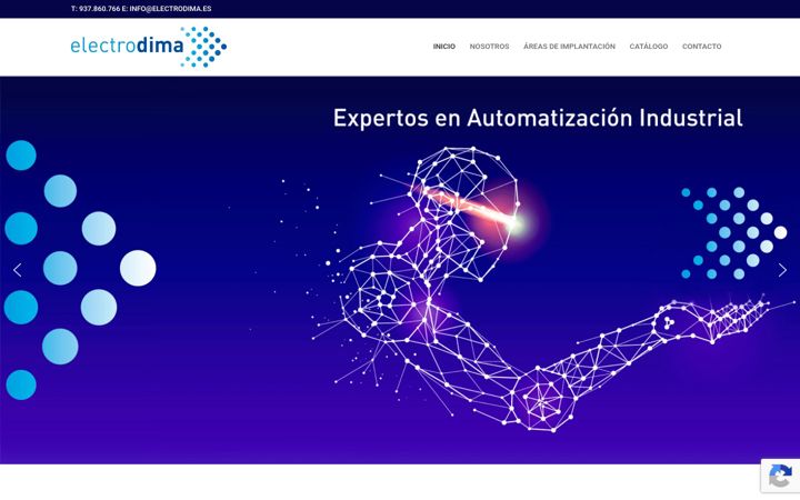 Zrzut ekranu electrodima.es