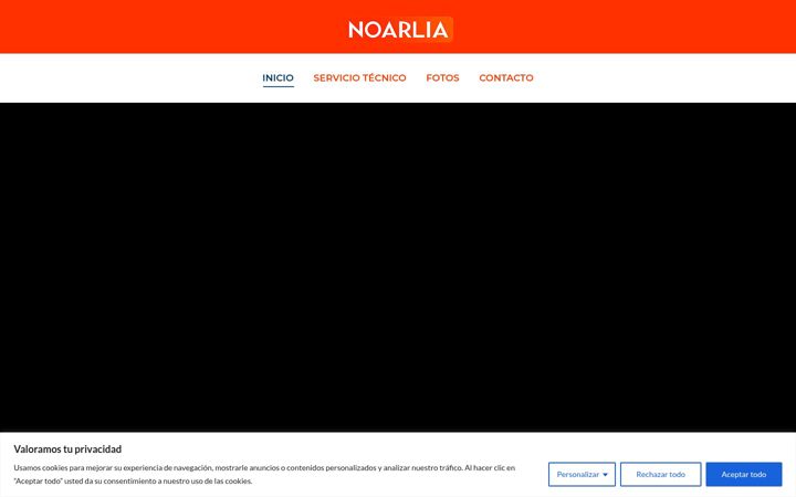 Zrzut ekranu electrodomesticosnoarlia.es