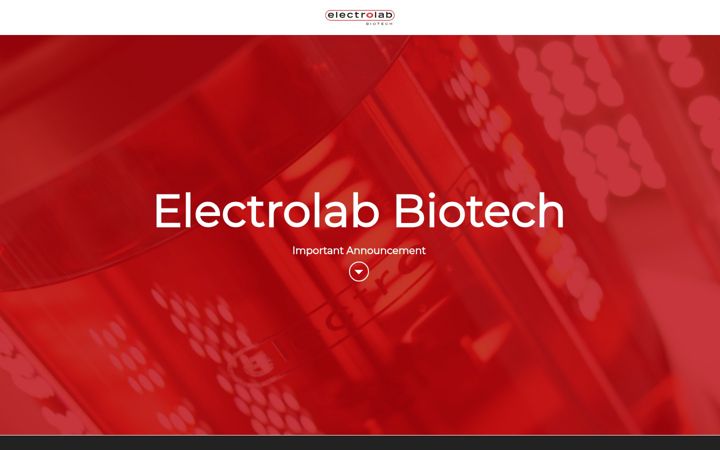 Captura de pantalla de electrolabtech.co.uk