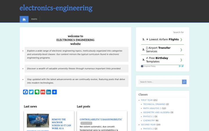 Screenshot of electronics-engineering.com