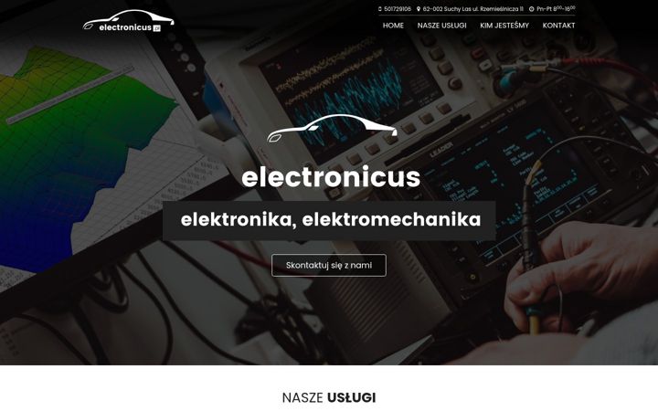 Ekraanipilt saidist electronicus.pl