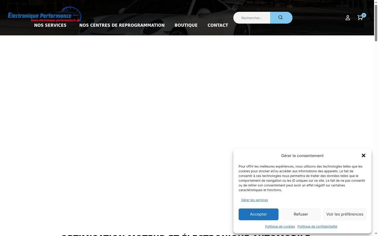 Screenshot tal-banner tal-kunsens muri qabel kwalunkwe interazzjoni