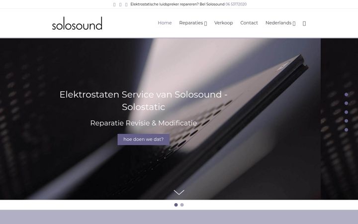 Screenshot of electrostaticservice.com