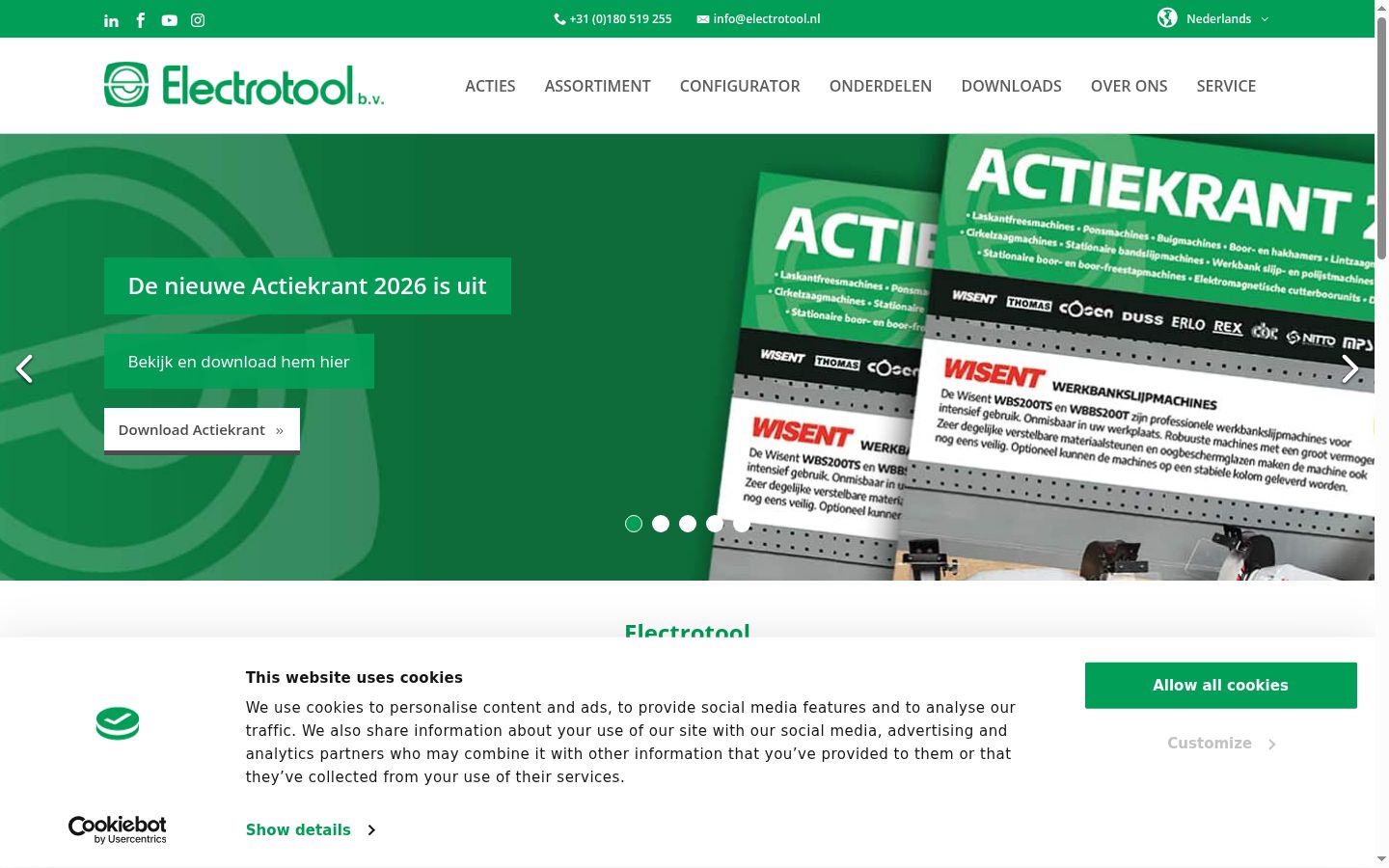 Screenshot tal-banner tal-kunsens muri qabel kwalunkwe interazzjoni