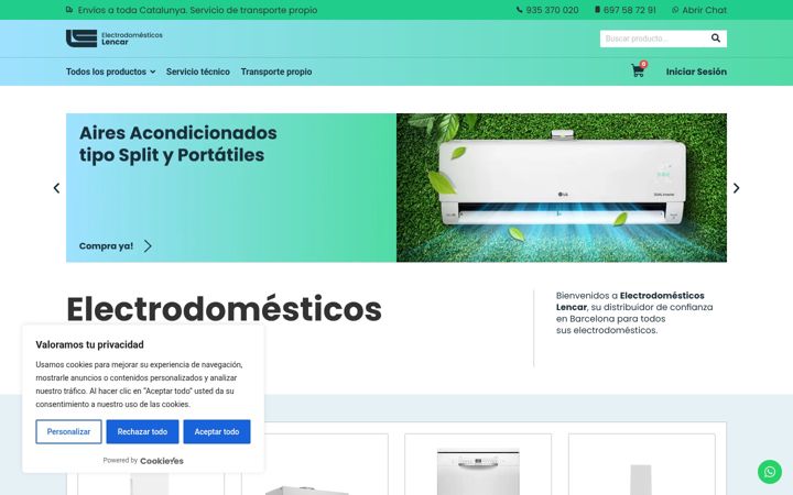 Screenshot of electrotransportelc.com