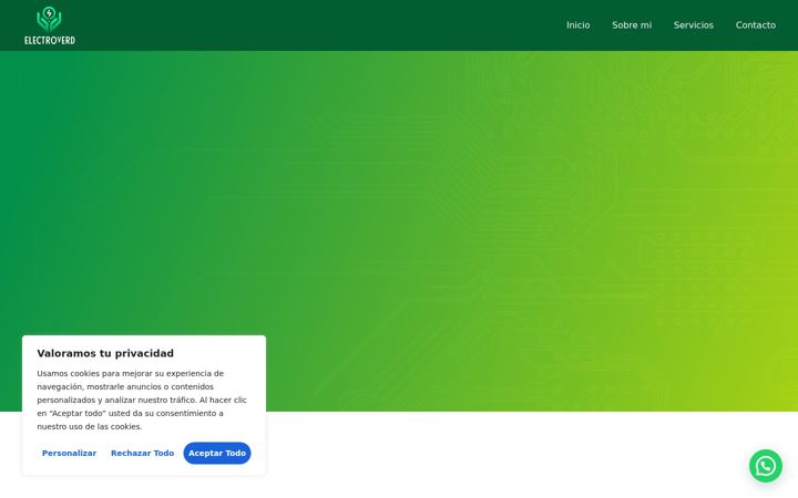 Screenshot of electroverd.com
