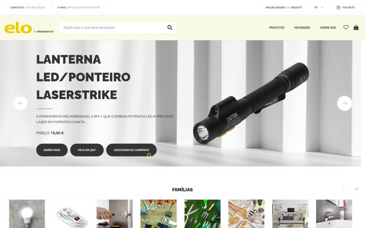 Screenshot of electrovilar.com