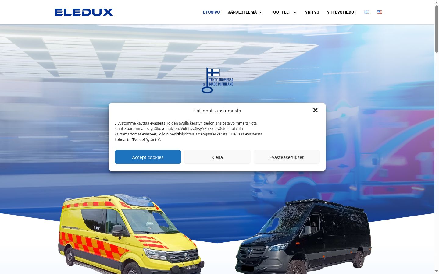 Sutikimo reklamjuostės, rodytos prieš bet kokią sąveiką, ekrano kopija