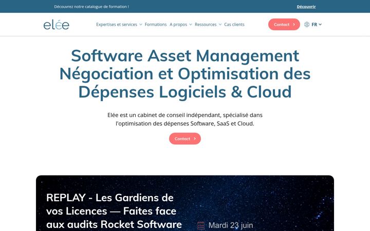 Screenshot of elee.com