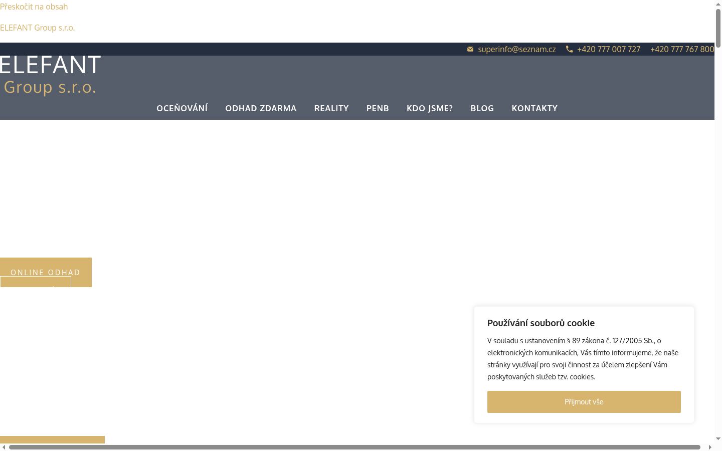Screenshot des Einwilligungsbanners vor jeglicher Interaktion