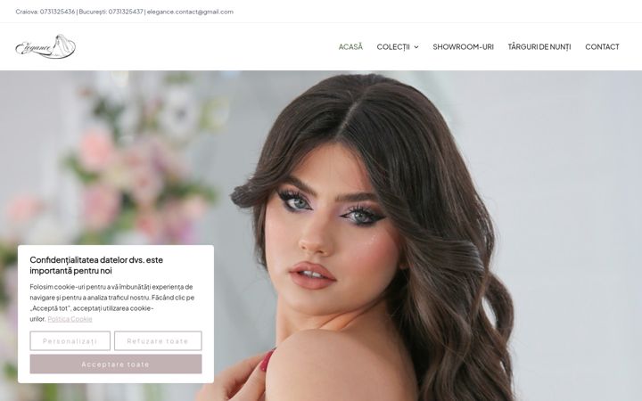 Skärmbild av elegance-ama.ro