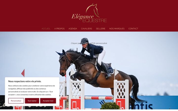 Skjermbilde av elegance-equestre.ch